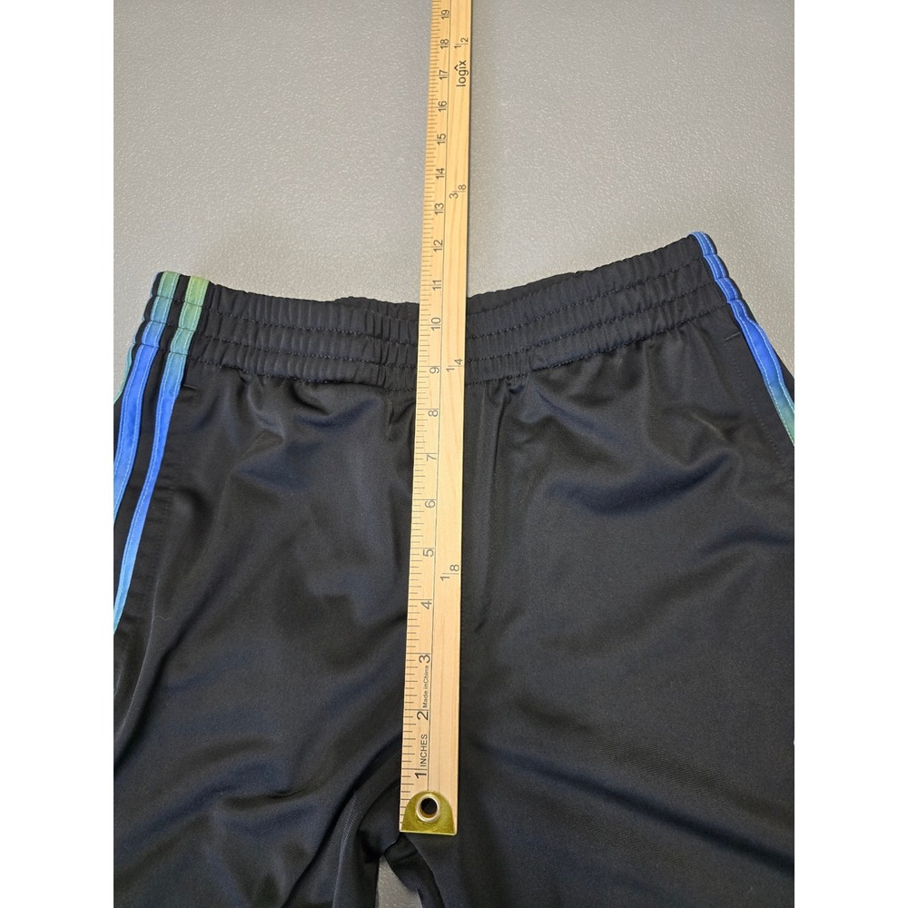 Adidas Tracksuit Set Black Multi Color Stripes Jacket Pants Men's Medium - Picture 8 of 16